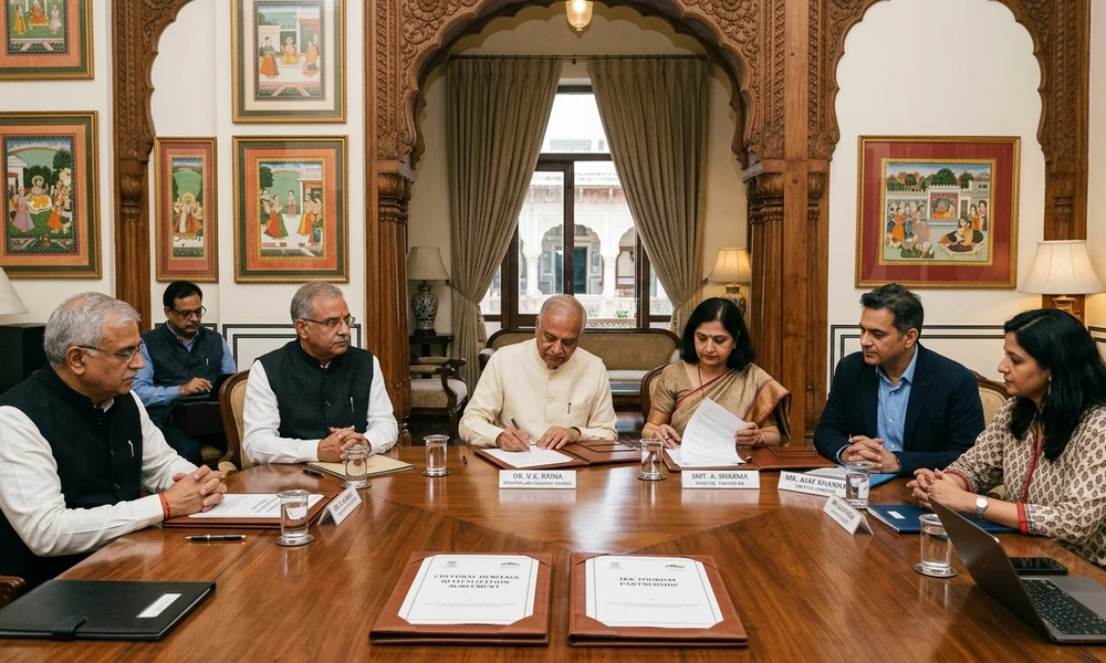 Strategic partnership and cultural collaboration meeting