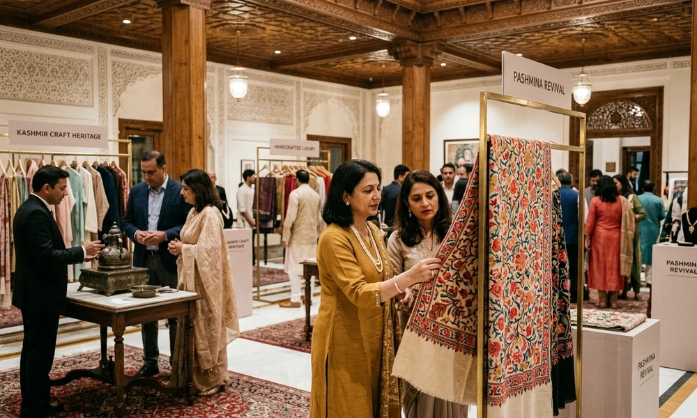 Luxury boutique popup exhibition in Jammu and Kashmir