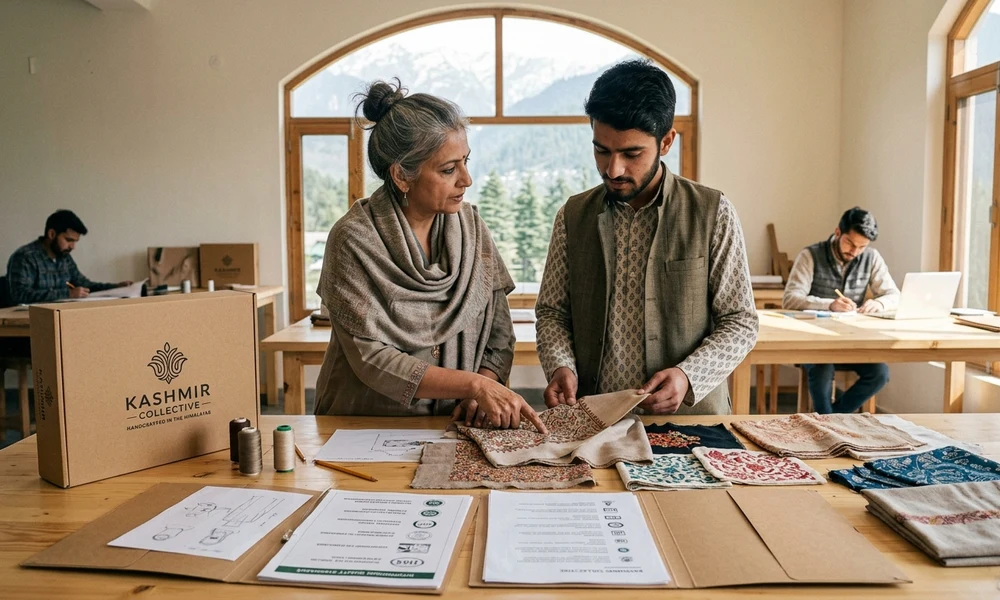 Artisan design mentorship and brand scaling workshop