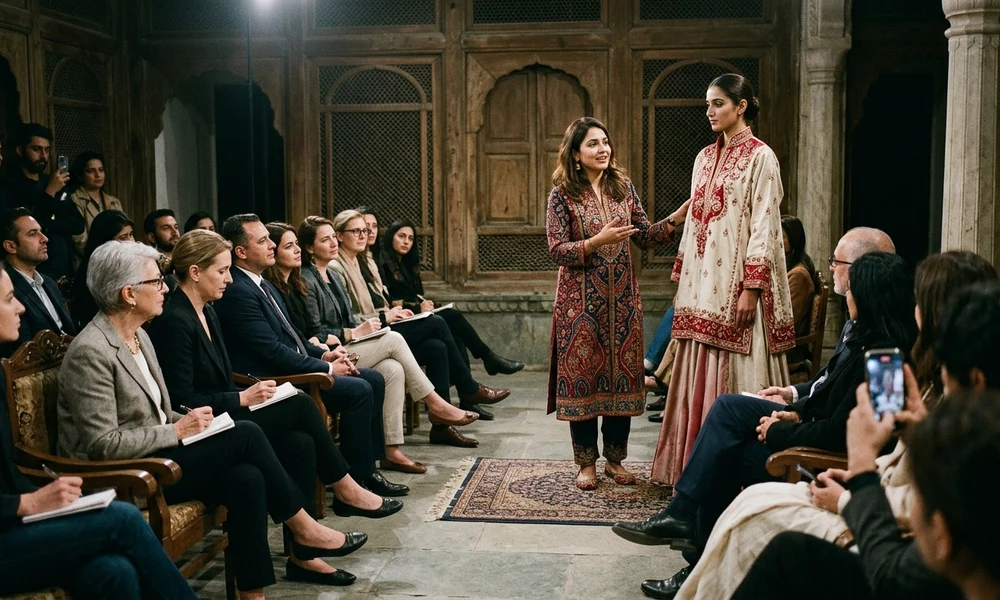 Designer showcase and exhibition at The Runway Diaries