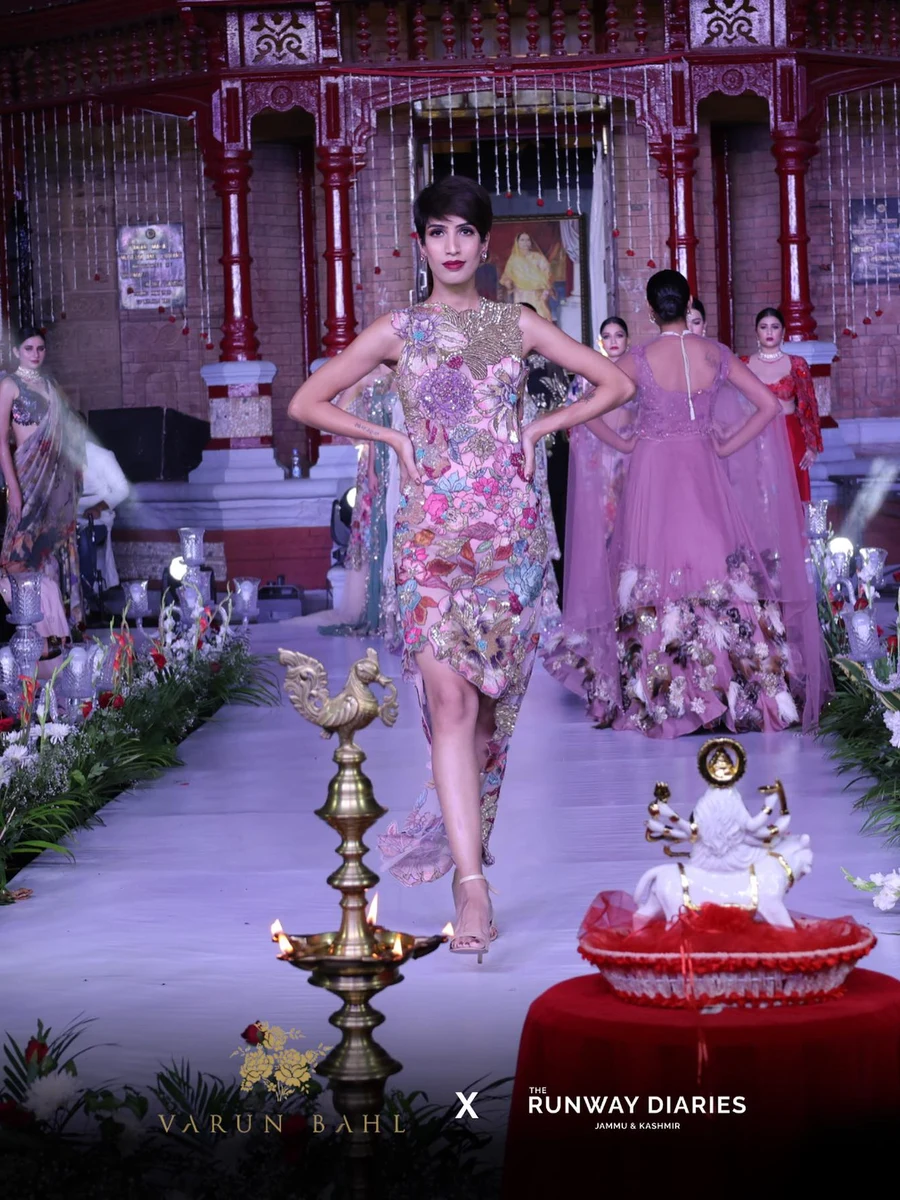 Heritage-inspired couture moment